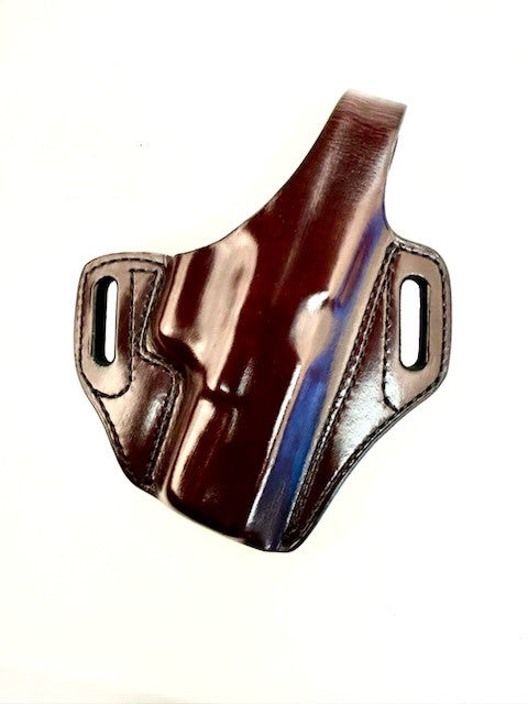 OWB-5JR-EXP-TB-GLOCK 17/22 (Rail)-CUBAN BROWN-RH-1.5" (24)